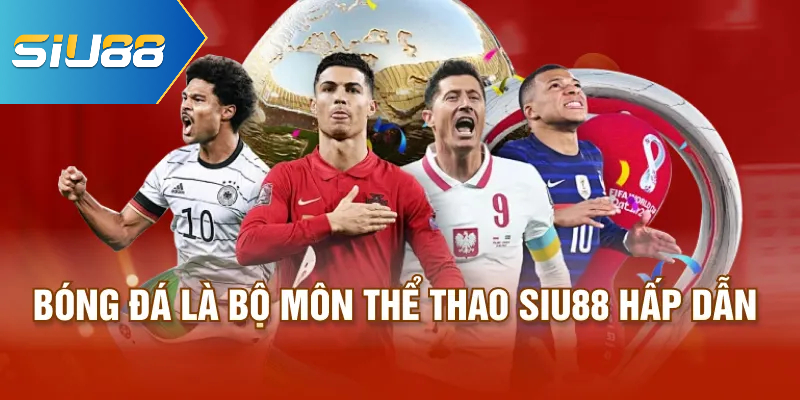 Bóng đá là bộ môn thể thao Siu88 hấp dẫn
