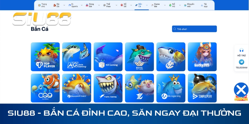 Sảnh bắn cá luôn thu hút hàng nghìn người chơi mỗi ngày
